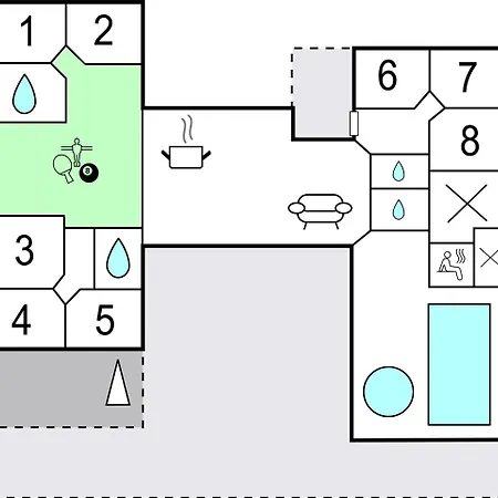 Beautiful In Sydals With Kitchen בית נופש Sonderby (Sonderjylland)
